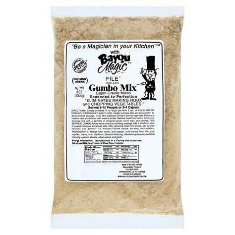 Dive into a Bowl of Comfort with Bayou Magic Gumbo Mix